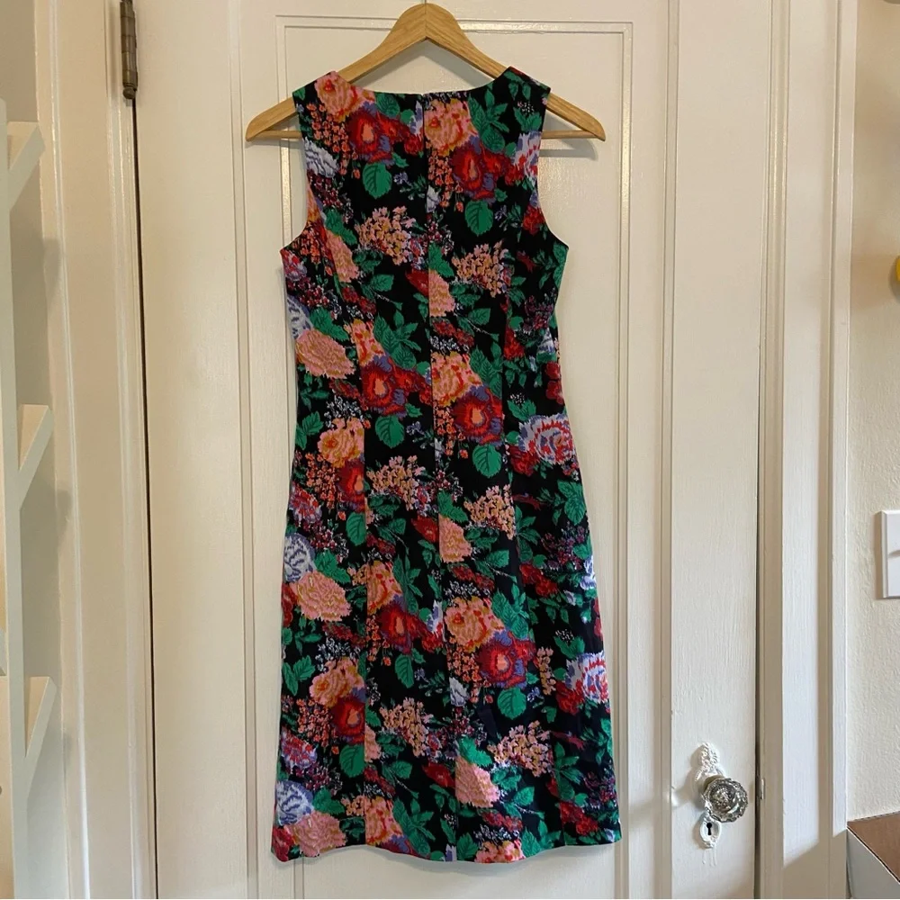 J. Crew floral sheath dress